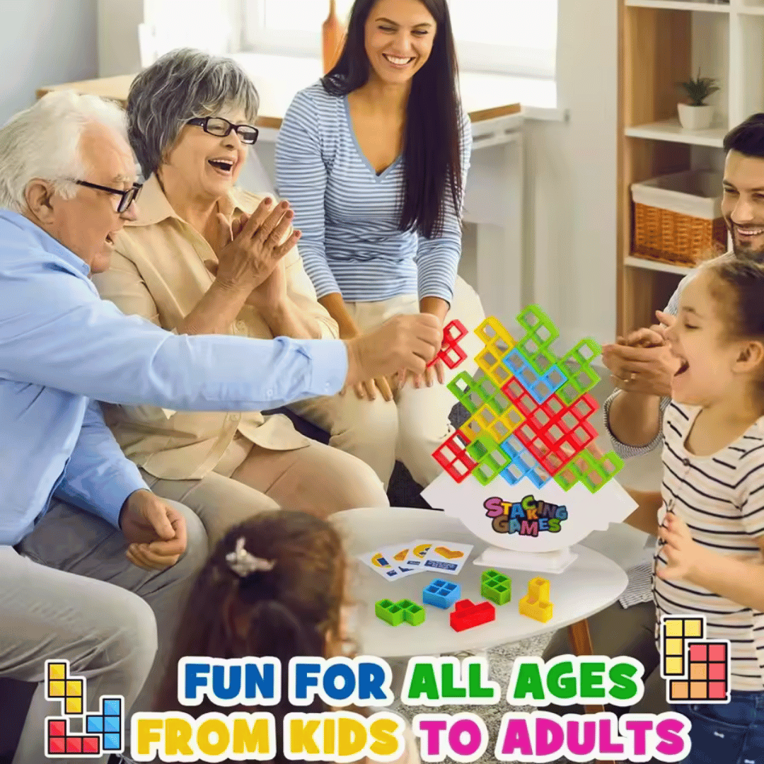 🔥 Clearance sale-30% OFF 🔥PlayTower Blocks|Family Fun, Team Play| Gift for Kids